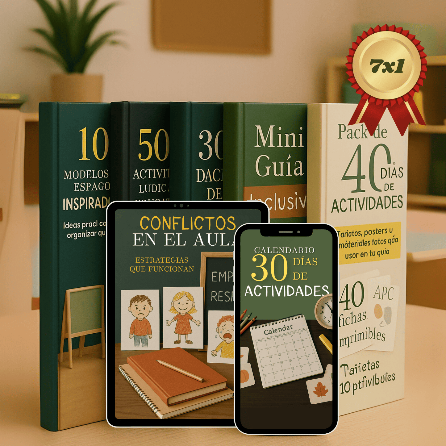 Combo pedagógico 7x1 ✨
